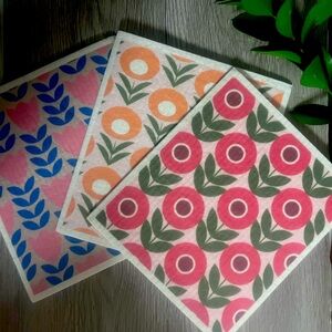 Reusable dishcloths (Swedish dishcloth)